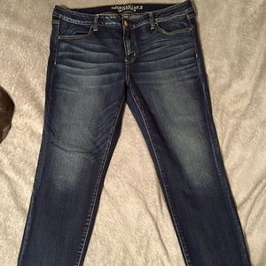 American Eagle super-low jegging